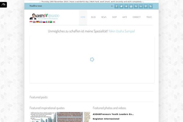 Simplecorp theme site design template sample