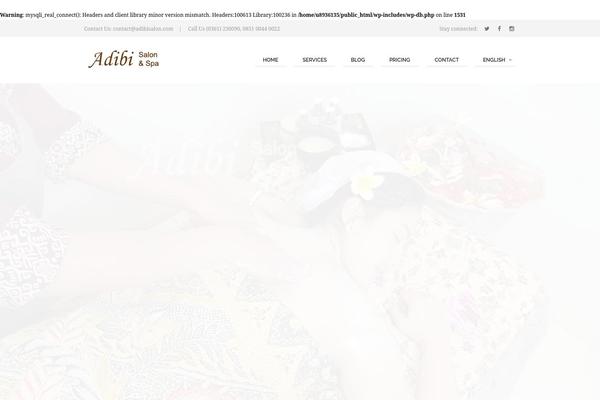 Jacqueline theme site design template sample