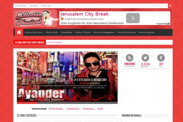 Charlene theme site design template sample