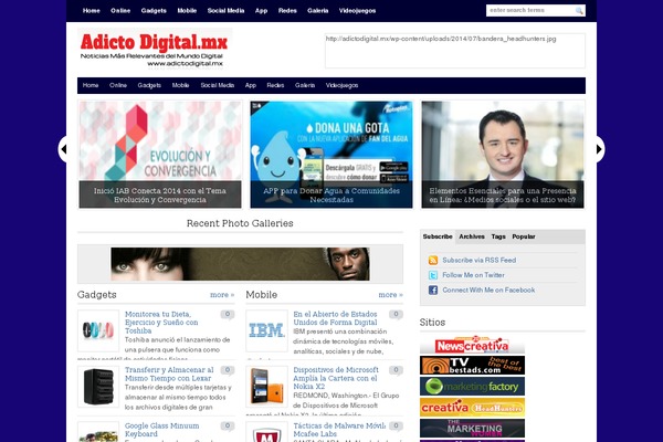 Wp-mediamag-prem theme site design template sample