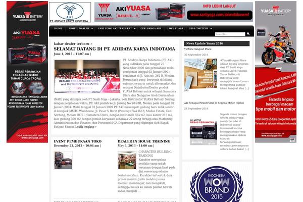 Arthemia theme site design template sample