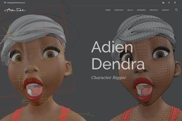Roneous theme site design template sample