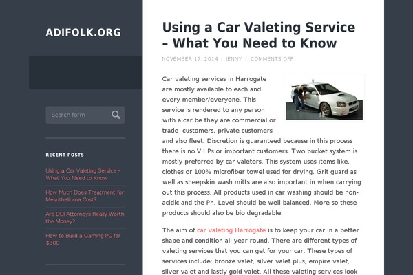 Wilson theme site design template sample