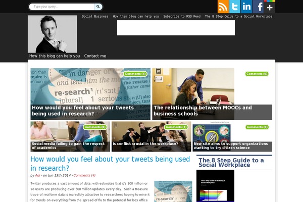 Site using Bibblio-related-posts plugin