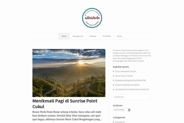 Site using Travelmap plugin
