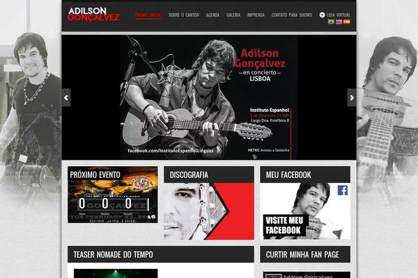 Rockit theme site design template sample