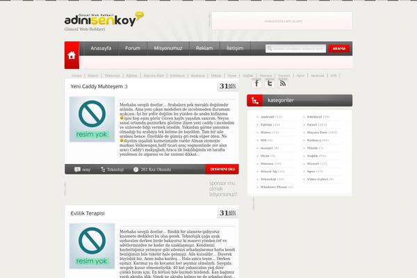 adinisenkoy.org site used Trendblog