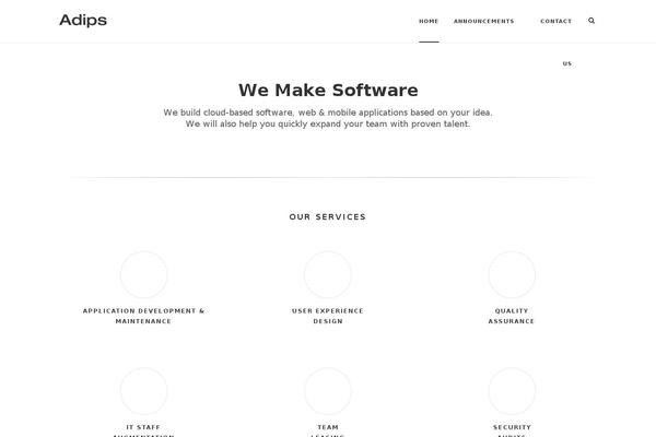 Dalton theme site design template sample