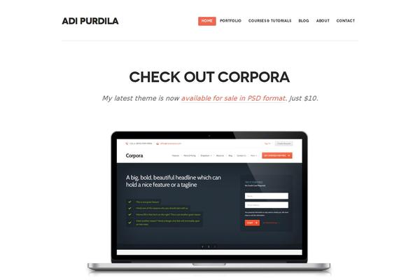 Site using Zilla-dribbbler plugin