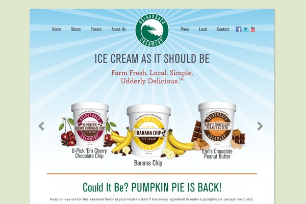 adirondackcreamery.com site used Adirondack