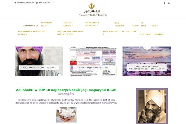 Site using WEN Responsive Columns plugin