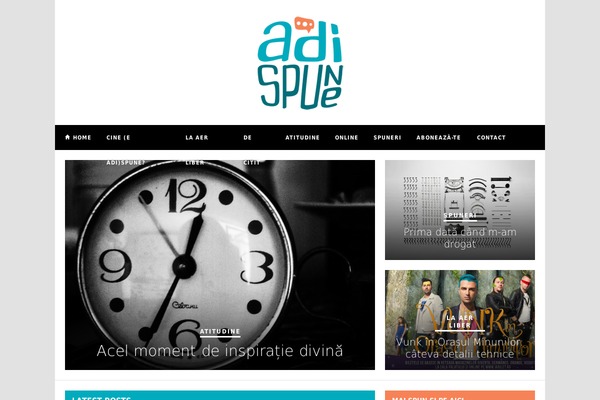 adispune.ro site used Newsblock-pro