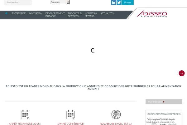 adisseo.com site used Adisseo_corp_2018