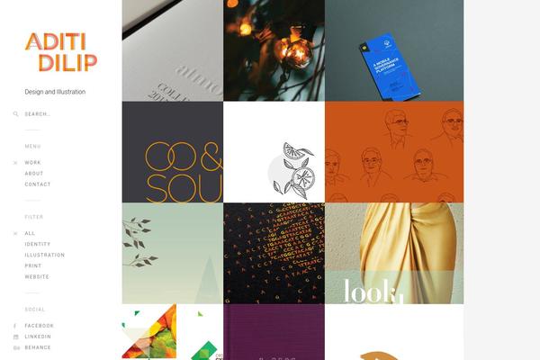 Omm theme site design template sample