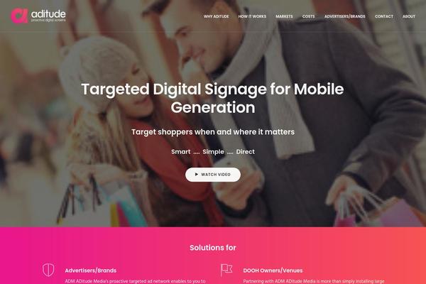 Uncode theme site design template sample