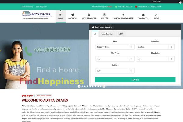 Ekko theme site design template sample