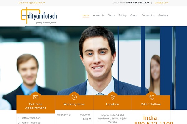 Site using Appointments plugin