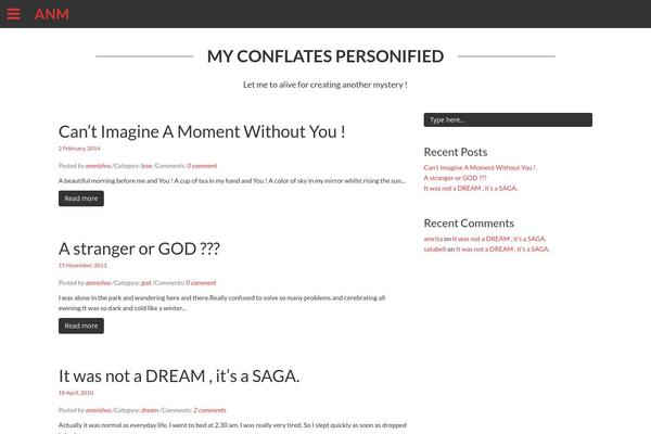adityanarayanmishra.com site used Goddess
