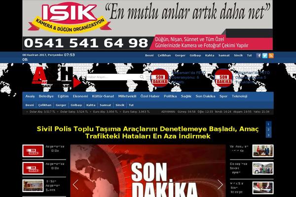 adiyamansondakikahaber.com site used Enginhaber2.2