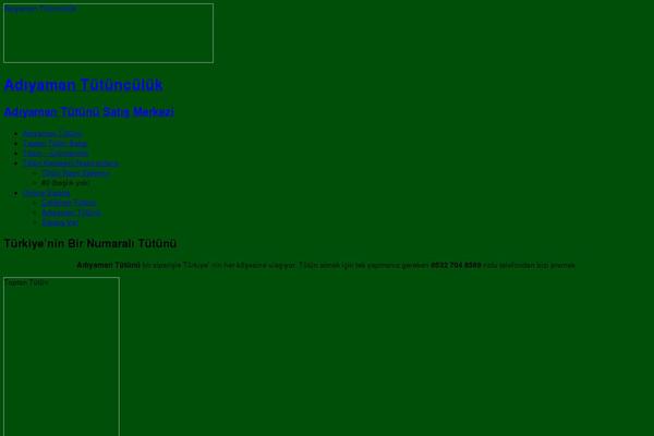 adiyamantutunu.org site used X Blog