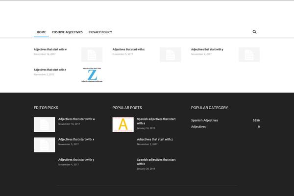 Site using Simple Adblock Notice plugin
