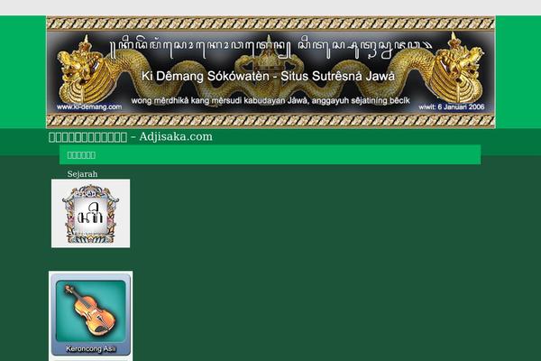 Impreza theme site design template sample