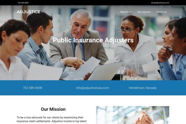 Zephyr theme site design template sample