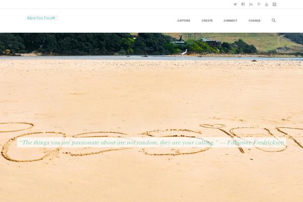Shadow theme site design template sample
