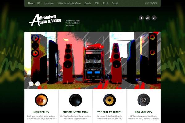 Arctica theme site design template sample