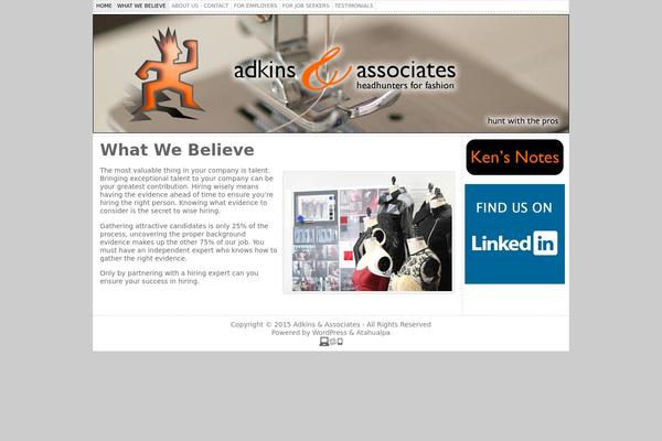 Atahualpa theme site design template sample