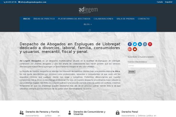 Site using We-will-call-you plugin