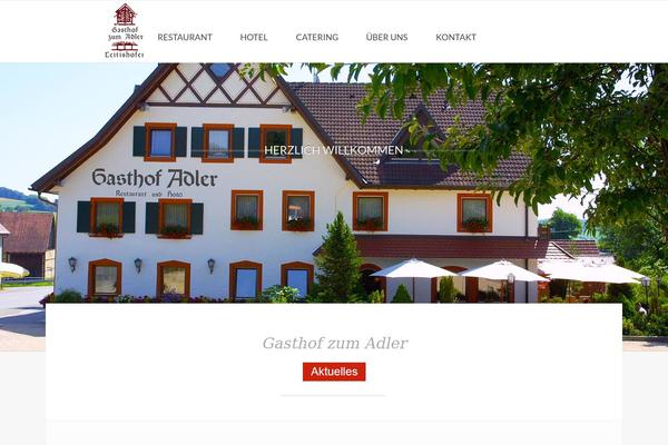 Eat theme site design template sample
