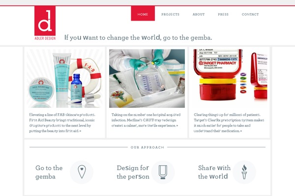 adlerdesign.com site used Adler