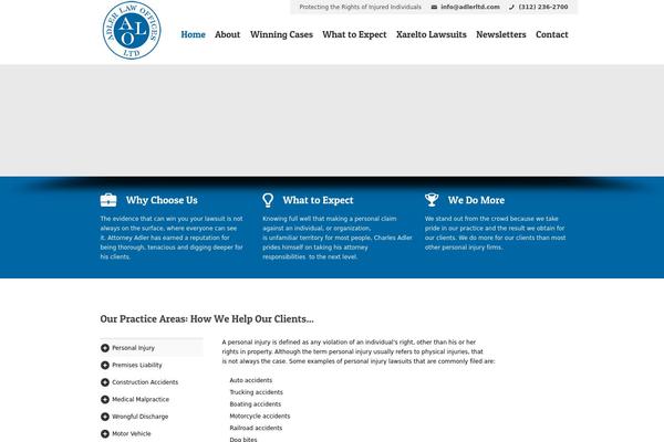 Lawyer theme site design template sample