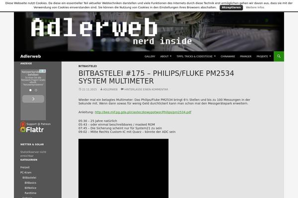 Site using Podlove Podcast Publisher plugin