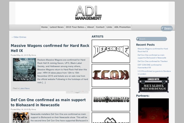 Techozoic Fluid theme site design template sample