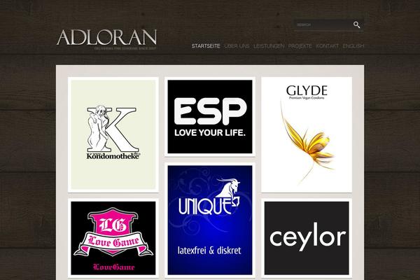 adloran.com site used Theme1696