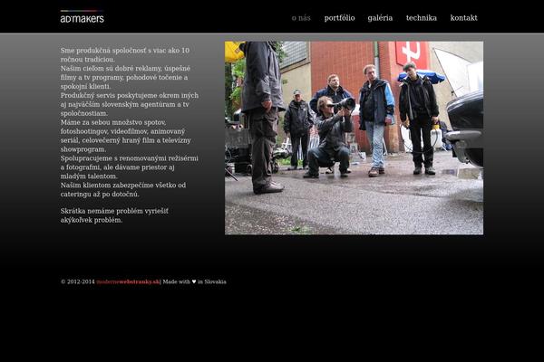 Simple theme site design template sample