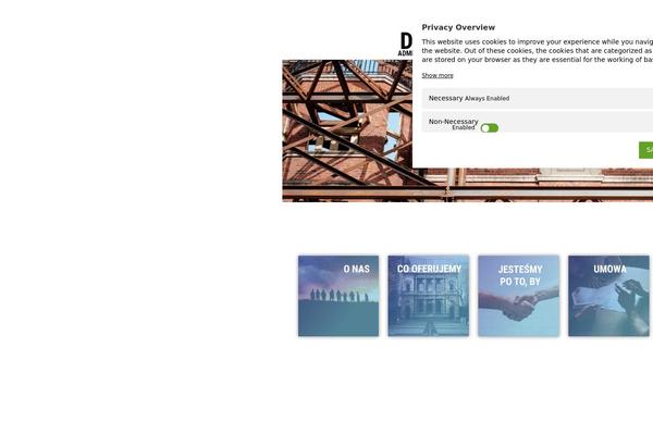 admdom.pl site used Administracja-dom