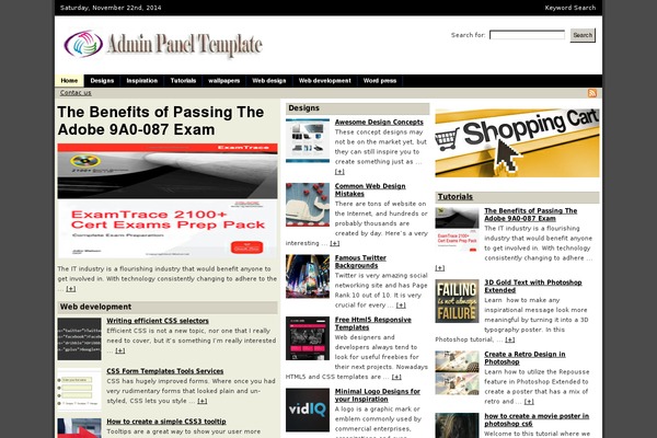 Wpsn-theme theme site design template sample