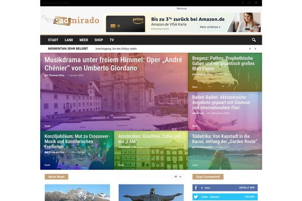 NewsMag theme site design template sample