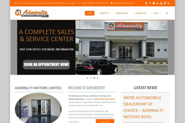 Richer theme site design template sample