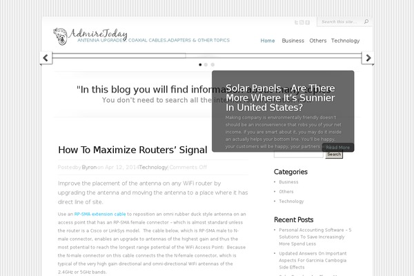 Chameleon theme site design template sample