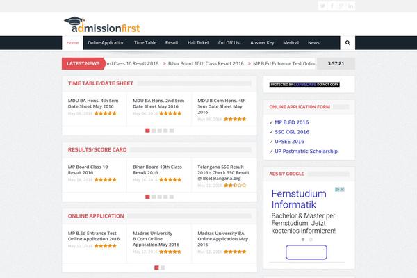 Goodnews 5.5 theme site design template sample