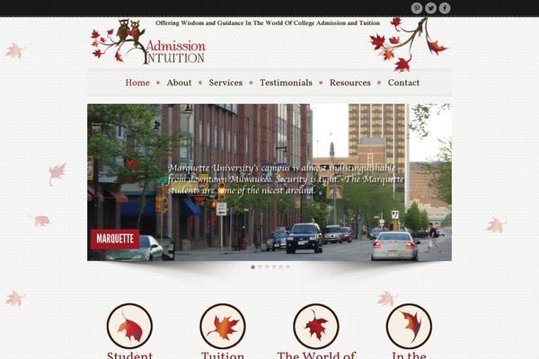 Hipster theme site design template sample