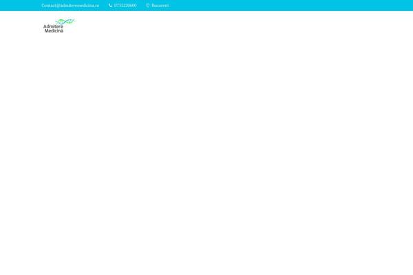 admiteremedicina.ro site used Wellbeing