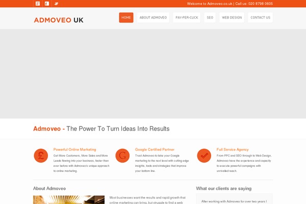 Commander theme site design template sample
