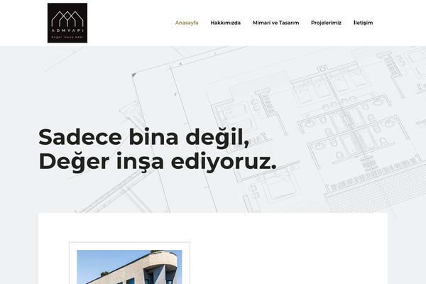 Kons theme site design template sample