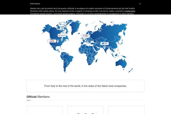 Industrial theme site design template sample