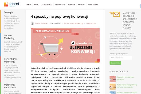 Next theme site design template sample